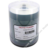 JVC Taiyo Yuden White Thermal Printable 52X CD-R